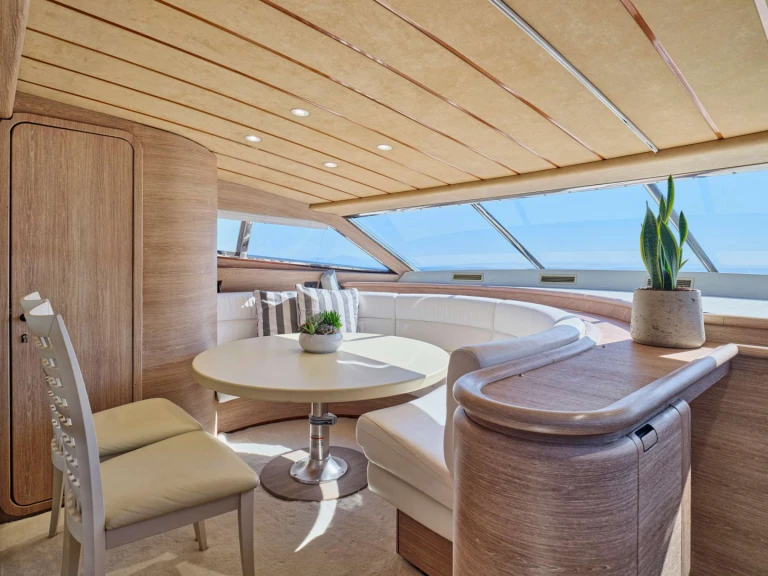 Boat rental Ferretti APE&Iota;RON BLUE in Lávrio on Samboat