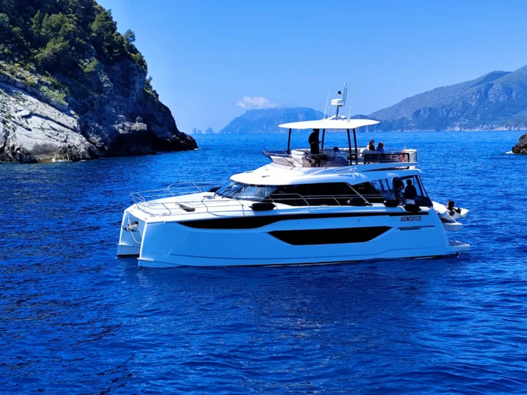 Prestige Prestige M48 charter bareboat or captained in  Salerno