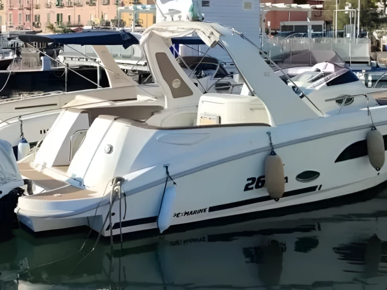 Bareboat Rental Motorboat GIUPEX MARINE with a boat licence