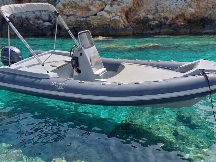 RIB rental with or without captain Trimarchi Alghero
