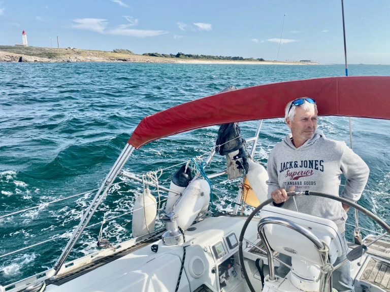 Kirie Feeling 486 charter bareboat or captained in  Locmariaquer
