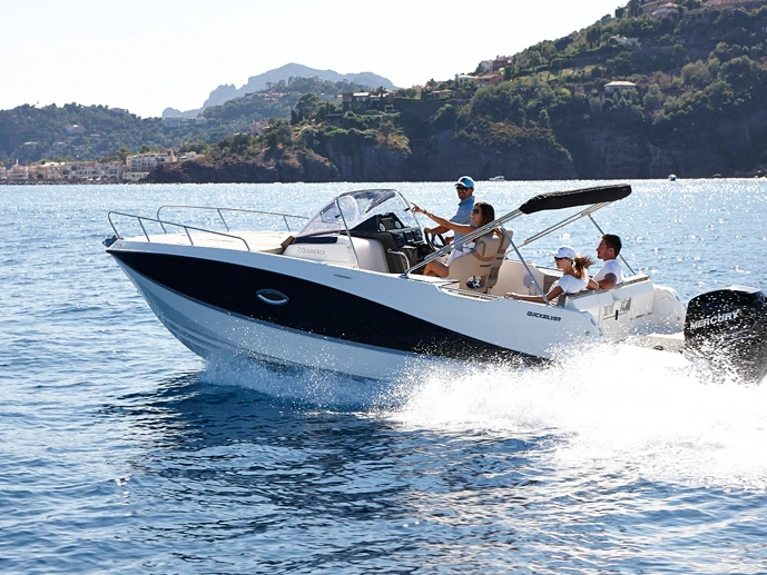 Quicksilver Activ 755 Sundeck charter bareboat or captained in  Split