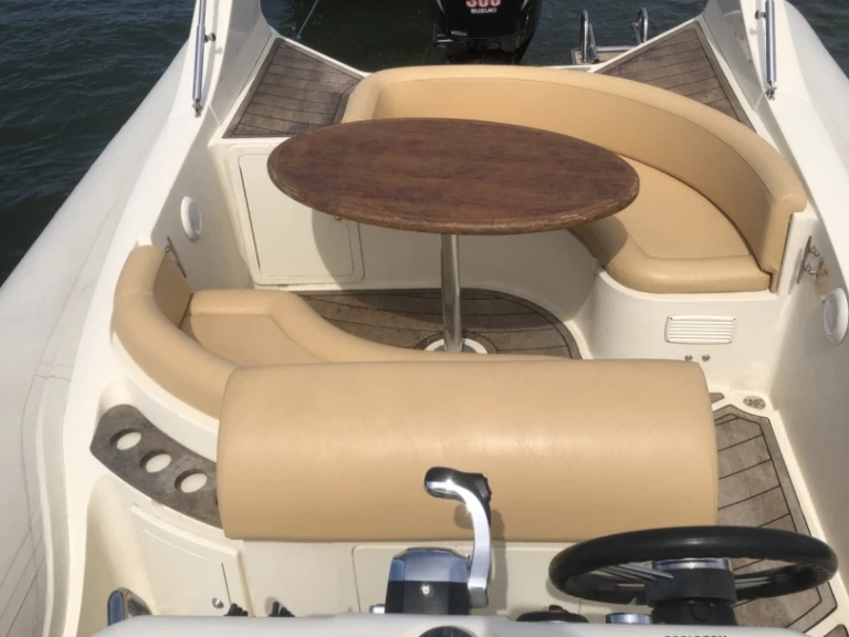 RIB rental with or without captain Sacs Lège-Cap-Ferret