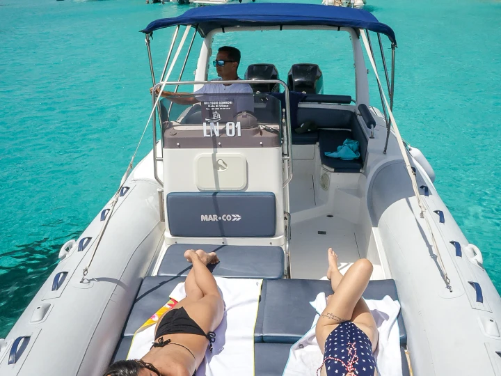 RIB rental with or without captain Mar-Co Santa Teresa Gallura