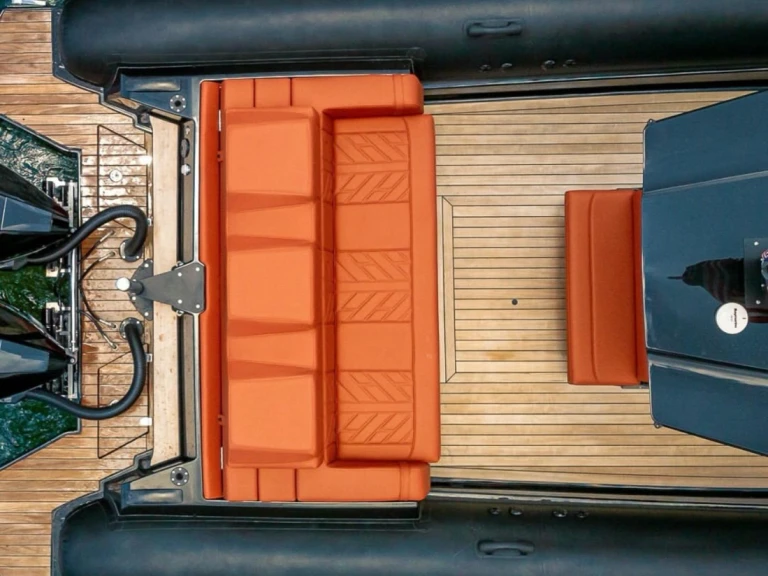 Bareboat Rental RIB Technohull with a boat licence