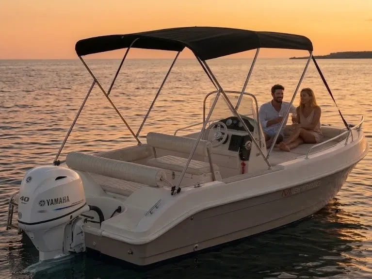 Motorboat rental with or without captain Marinello Porto di Alghero
