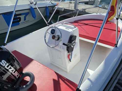 Bareboat Rental Motorboat Estable with a boat licence