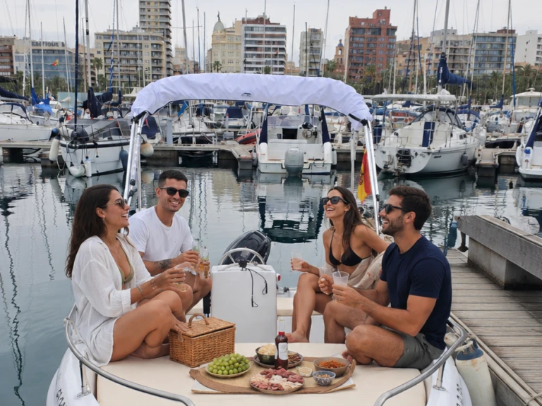 Yacht charter Alicante cheap 400
