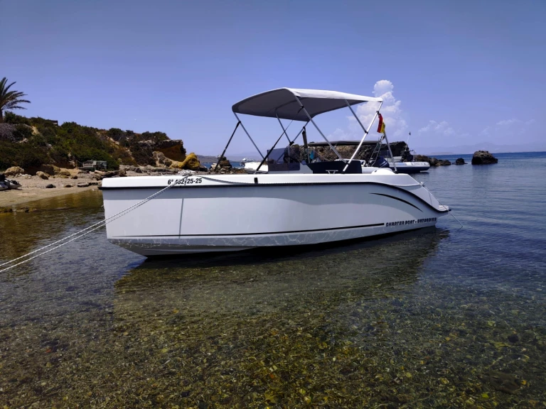Bareboat Rental Motorboat Astillero Fernández Hidalgo with a boat licence