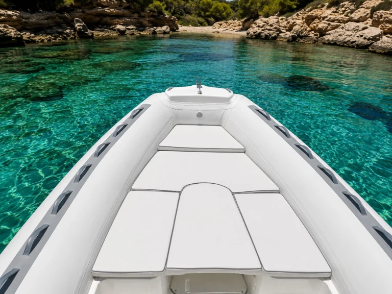 Bareboat Rental Motorboat Bwa with a boat licence