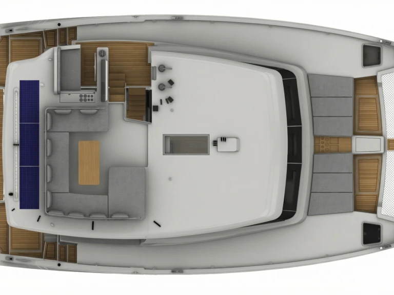 Bareboat Rental Catamaran Aventura with a boat licence