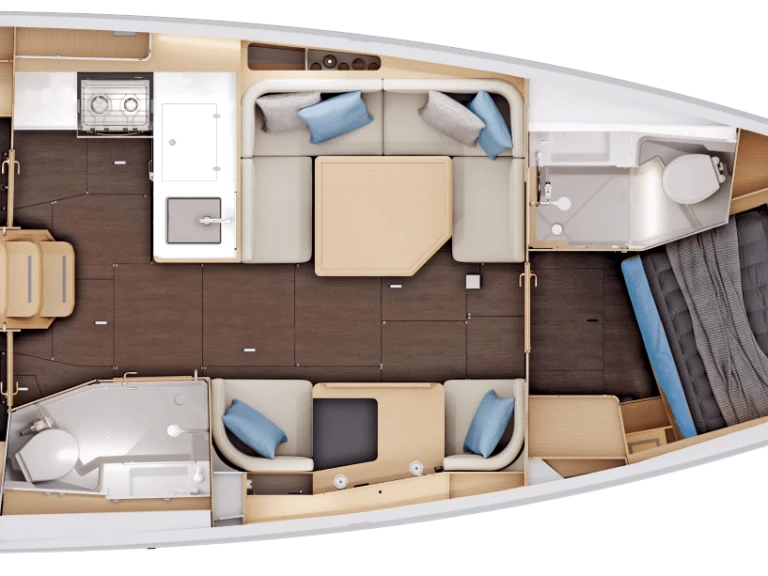 Sailboat rental in Opatija - Jeanneau Sun Odyssey 415