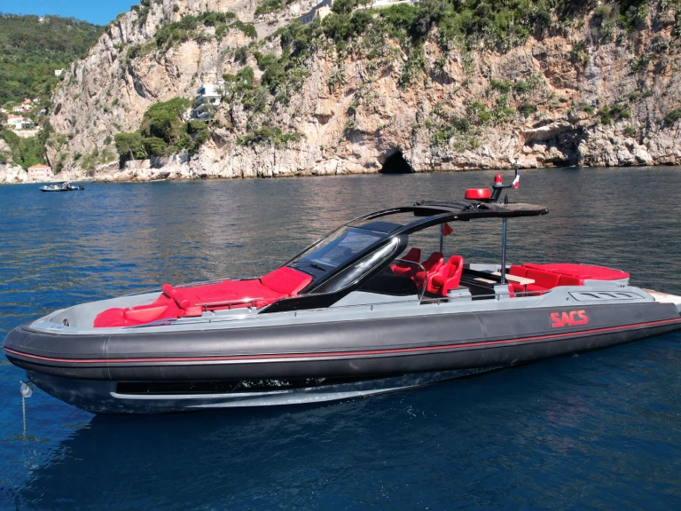 Sacs Rebel 47 Open charter bareboat or captained in  Beaulieu-sur-Mer