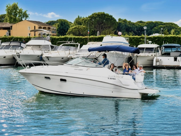 Motorboat rental with or without captain Four Winns Saint-Raphaël