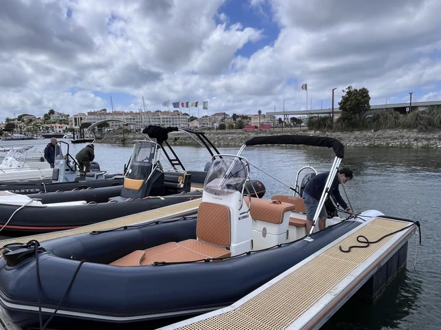 Bombard Sunrider 650 charter bareboat or captained in  Arcachon