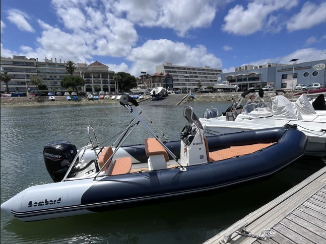Bombard Sunrider 650 charter bareboat or captained in  Arcachon