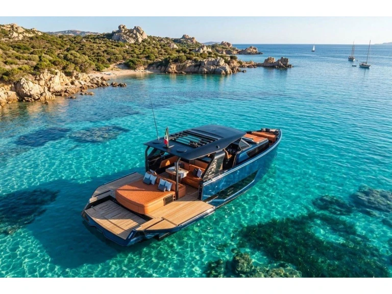 Bareboat Rental Motorboat Cranchi with a boat licence