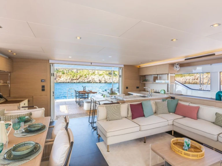 Bareboat Rental Catamaran Lagoon with a boat licence