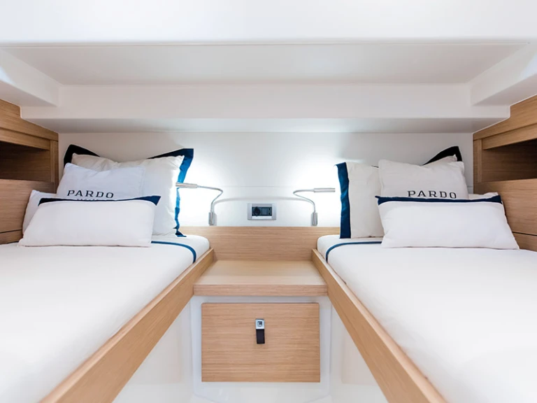 Bareboat Rental Motorboat Pardo Yachts with a boat licence