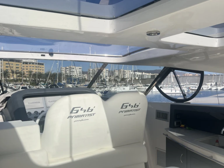 PRIMATIST By Bruno Abbate G46 charter bareboat or captained in  Águilas