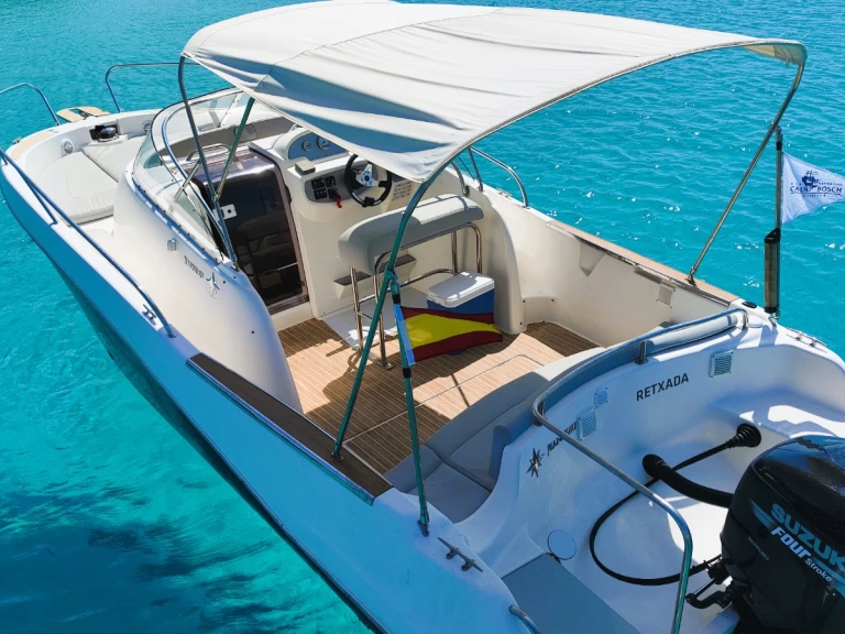 Motorboat rental in Cala en Bosch - Jeanneau Cap Camarat 7.5 WA