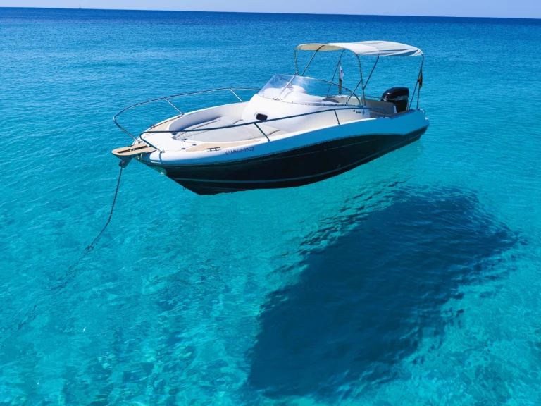 Motorboat rental with or without captain Jeanneau Cala en Bosch