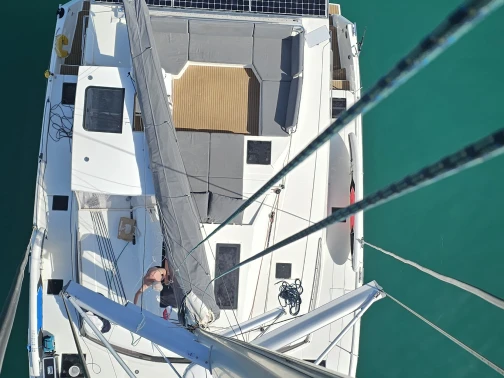 Catamaran rental in Naxos (City) - Fountaine Pajot Elba 45