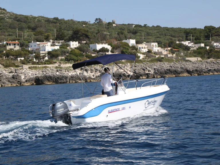 Motorboat rental in Marina di Andrano - Albatross Albatross 585