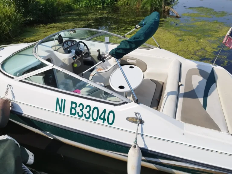 Bareboat Rental Motorboat Seaswirl with a boat licence