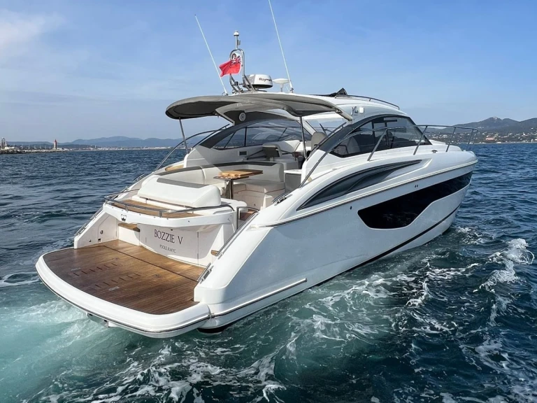 Princess Princess V40 charter bareboat or captained in  Cogolin