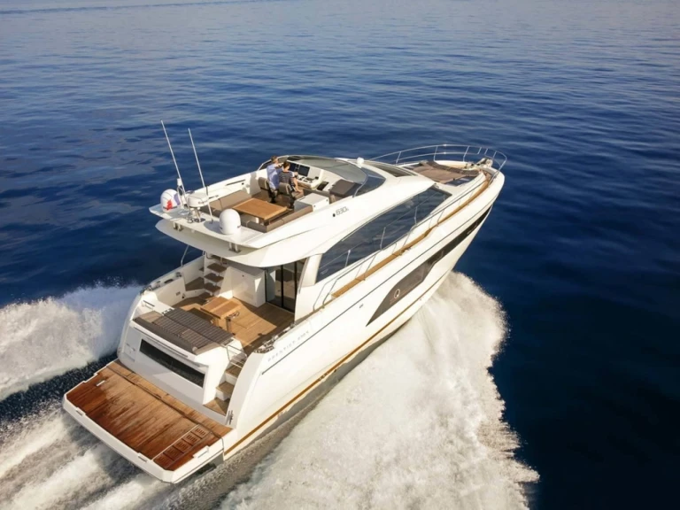Prestige Prestige 630 charter bareboat or captained in  Cogolin