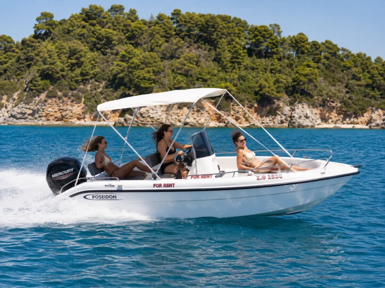 Rent a Poseidon Blu Water 170 Skiathos