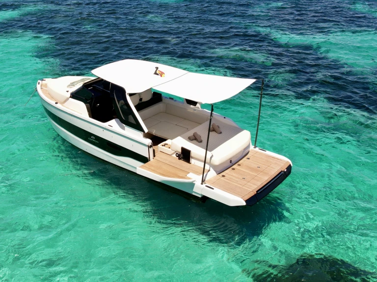 Cranchi A32 charter bareboat or captained in  Ibiza Town