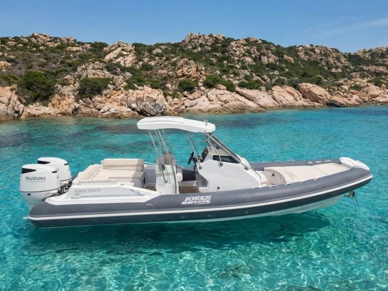 Bareboat Rental RIB Joker Boat with a boat licence