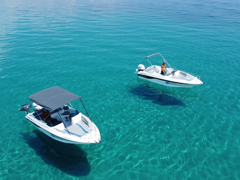 Bareboat Rental Motorboat Olympic Boats with a boat licence