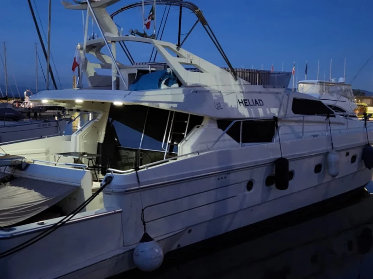 Yacht charter Pisa cheap Ferretti 60