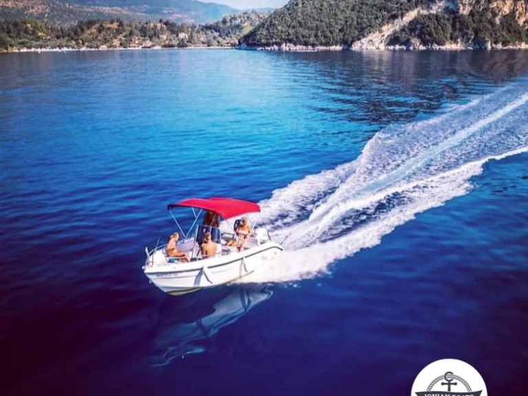 Poseidon Blu Water 170 charter bareboat or captained in  Nydri