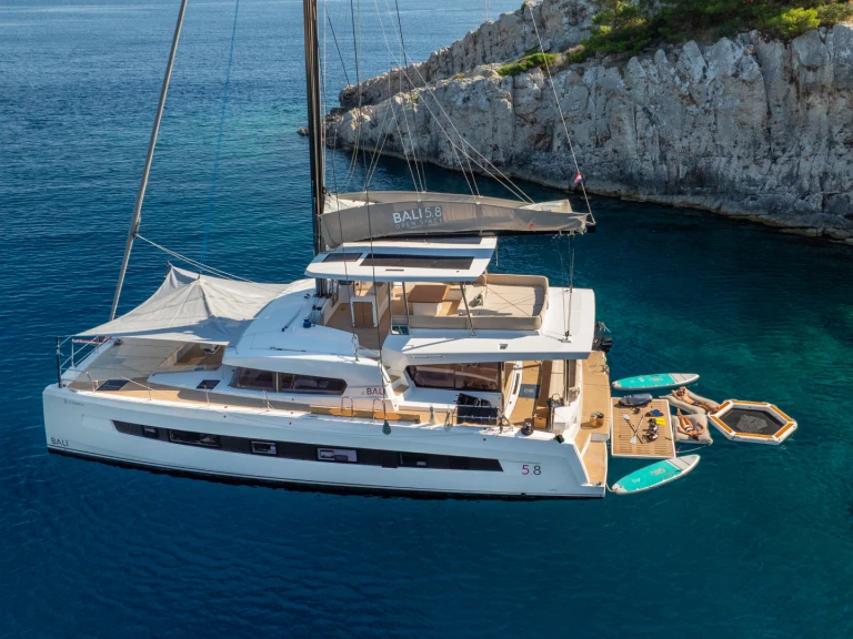 Bareboat Rental Catamaran Bali with a boat licence