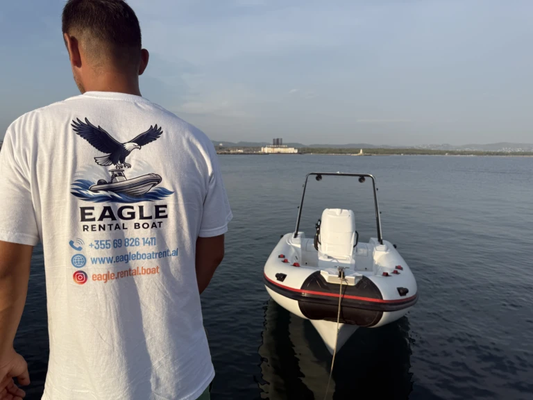 Bareboat Rental RIB Eagle with a boat licence