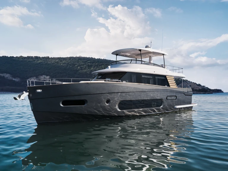 Yacht charter Podstrana cheap Azimut Magellano 66