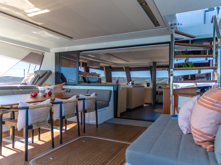 Catamaran rental with or without captain Fountaine Pajot Trogir