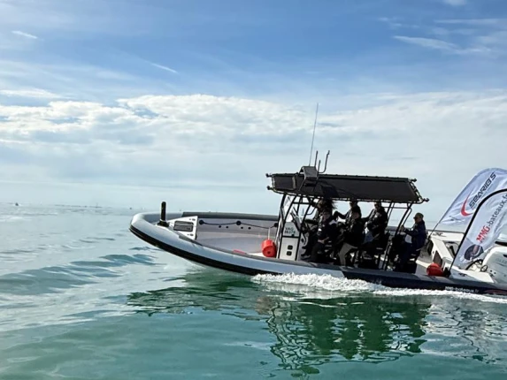 Searib's 9.60 PRO charter bareboat or captained in  Arzon