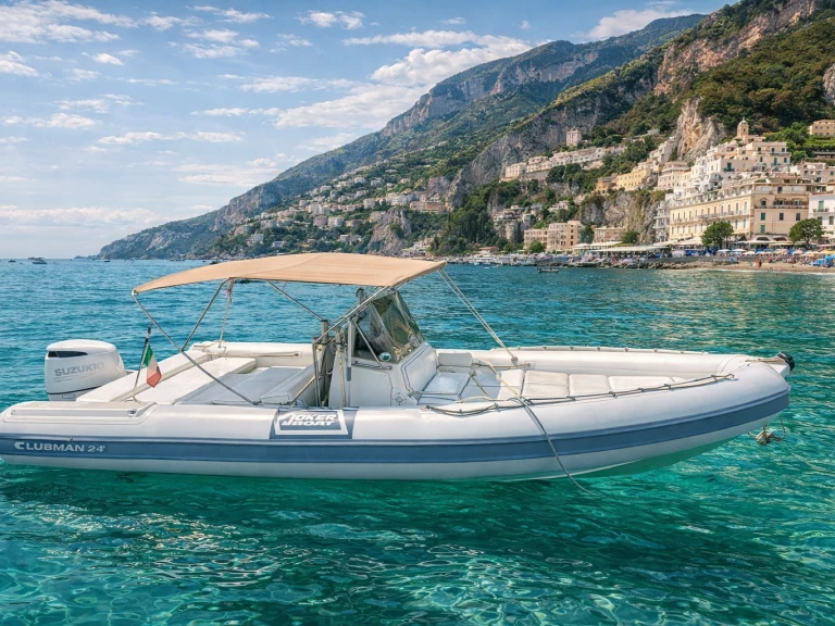 Bareboat Rental RIB Sea prop with a boat licence