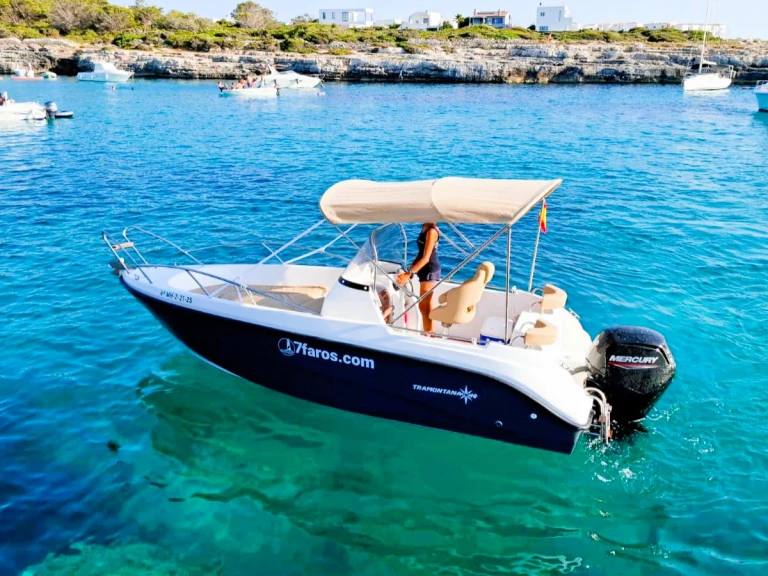 Bareboat Rental Motorboat Saver with a boat licence