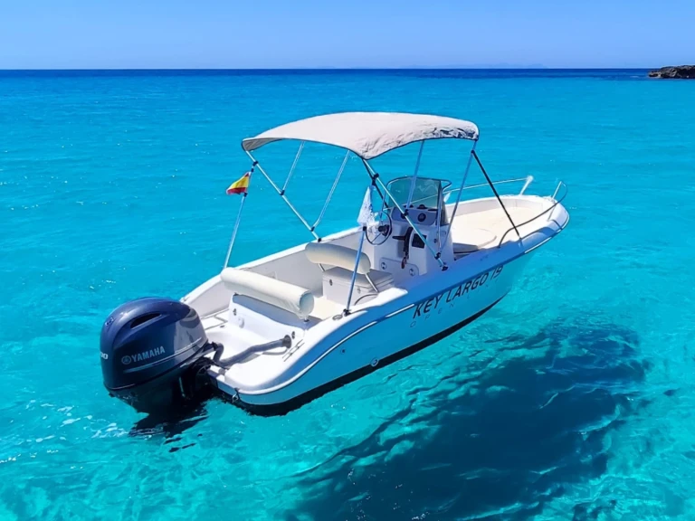 Rent a Sessa Marine Key Largo 19 Puerto de Fornells
