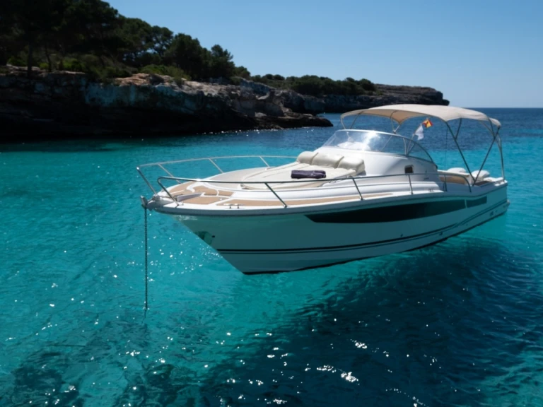 Jeanneau Cap Camarat 925 WA charter bareboat or captained in  Cala en Bosch