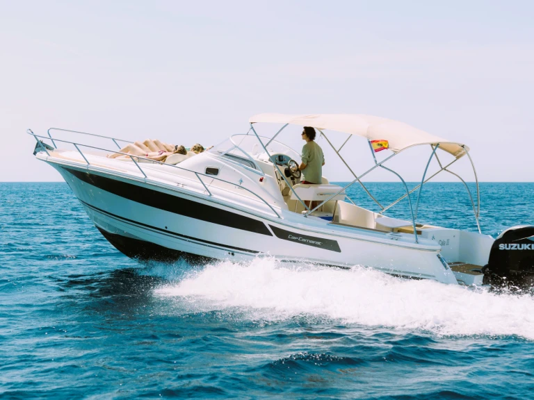 Motorboat rental with or without captain Jeanneau Cala en Bosch