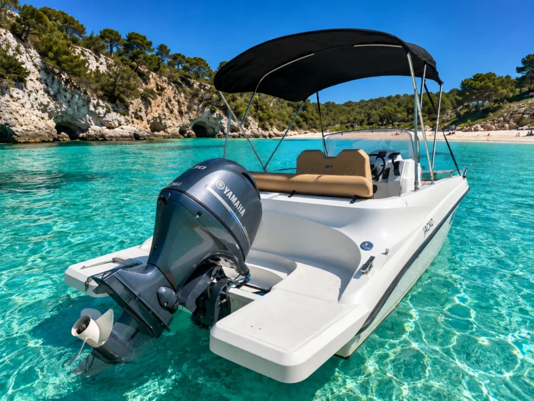 Motorboat rental in Port de Ciudadella - Yamaha Aqua S7