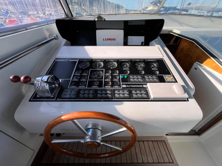 Alfamarine Alfamarine 55  charter bareboat or captained in  Salivoli