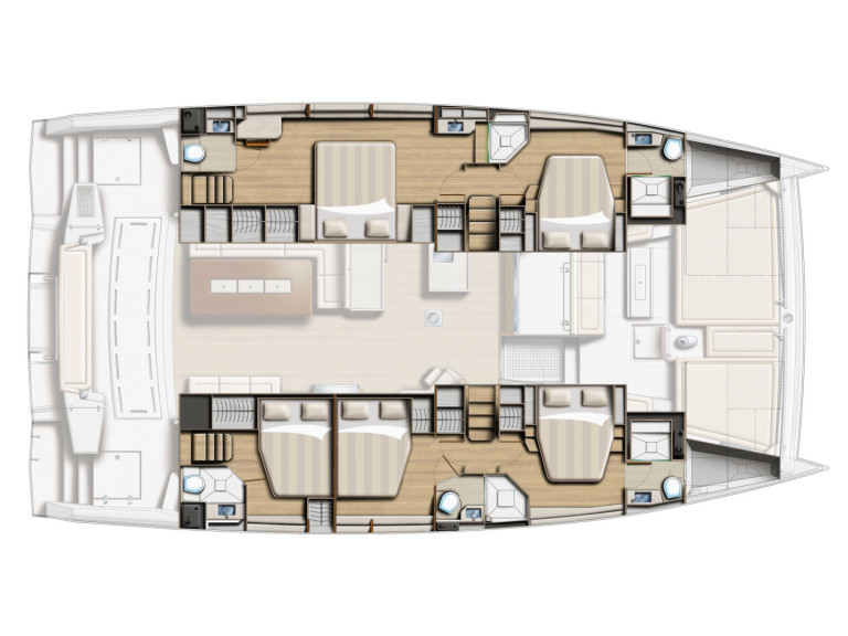 Catamaran rental with or without captain Bali Trapani